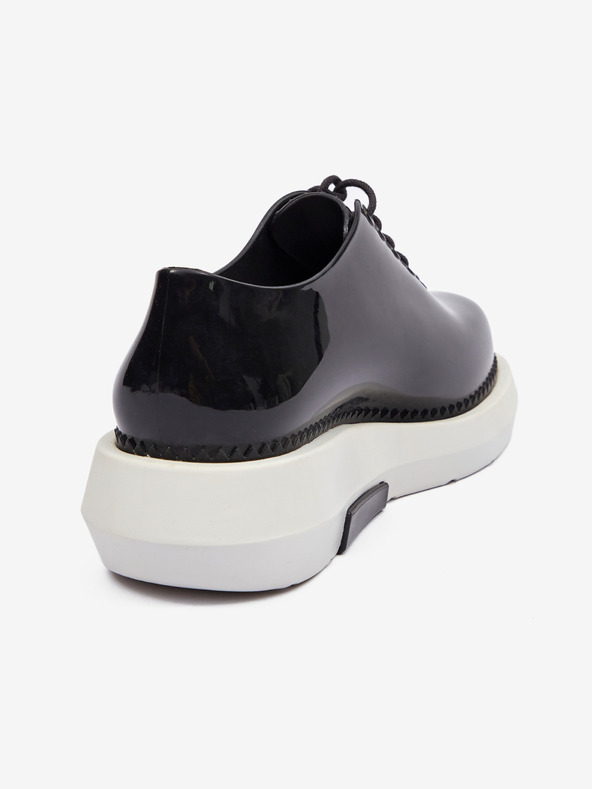 Melissa Črni ženski čevlji Grunge Semi Platform + Vitorino Campos