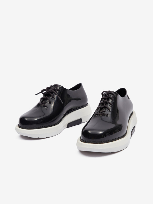 Melissa Črni ženski čevlji Grunge Semi Platform + Vitorino Campos