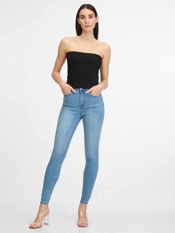 Orsay Črna ženska majica brez rokavov ORSAY