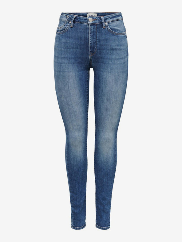 ONLY Modre ženske oprijete kavbojke ONLY Forever