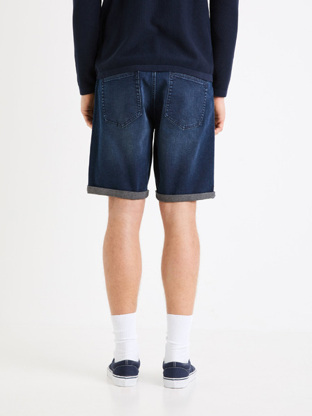 Celio Temno modre moške kratke hlače iz džinsa Celio Bofirstbm
