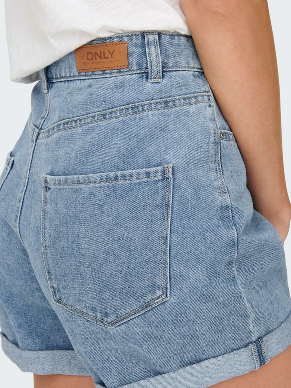 ONLY Svetlo modra Ženske kratke hlače iz džinsa ONLY Vega