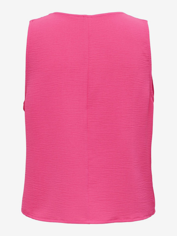 ONLY Temno rožnata ženska majica ONLY Mette