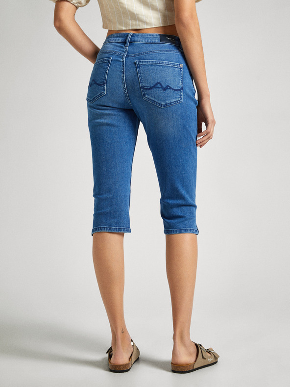 Pepe Jeans Modre ženske kratke hlače Pepe Jeans