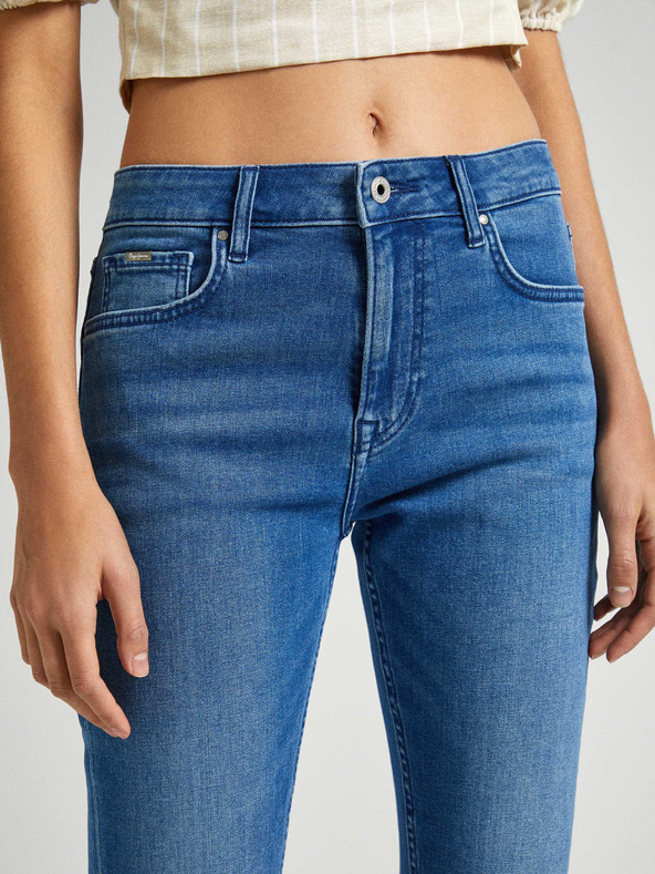 Pepe Jeans Modre ženske kratke hlače Pepe Jeans