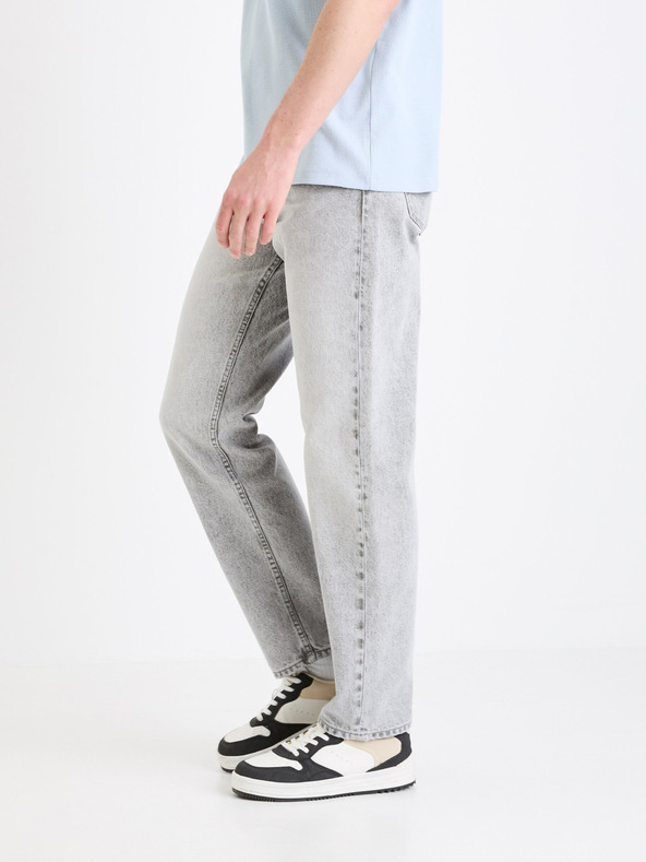 Celio Sive moške kavbojke Celio C15 straight Fodroit 30