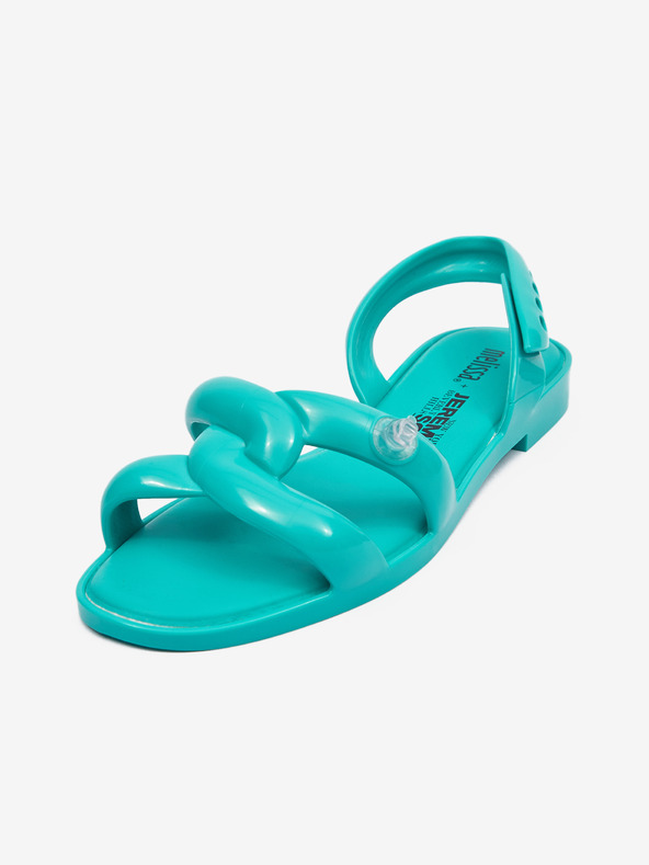 Melissa Turkizni ženski sandali Melissa Tube Sandal + Jeremy Scott