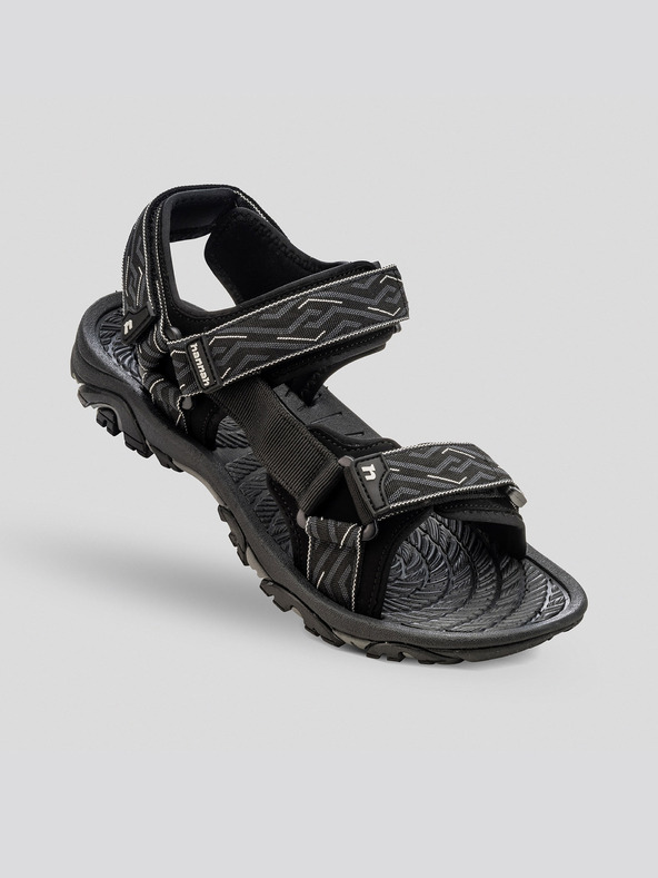 Hannah Sivo-črni moški sandali za na prostem Hannah Belt