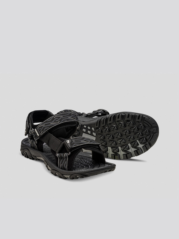 Hannah Sivo-črni moški sandali za na prostem Hannah Belt