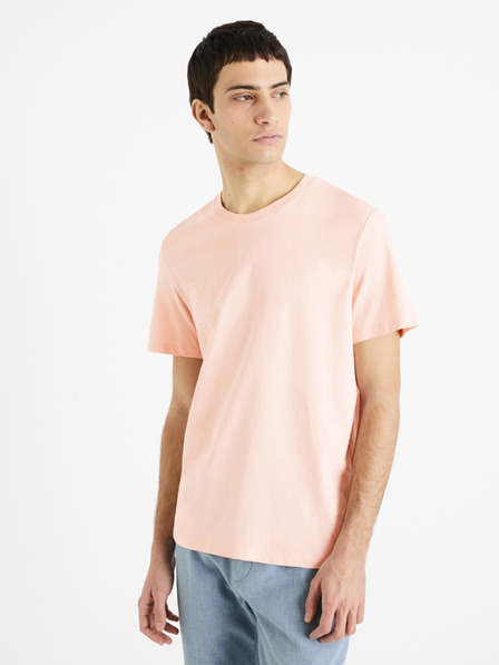 Celio Roza Moška osnovna majica Celio Tebase