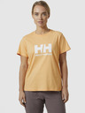 Helly Hansen Oranžna ženska majica z logotipom HELLY HANSEN HH 2.0