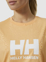 Helly Hansen Oranžna ženska majica z logotipom HELLY HANSEN HH 2.0