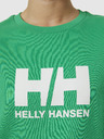 Helly Hansen Zelena Ženska jopa z logotipom HELLY HANSEN HH Crew Sweat 2.0