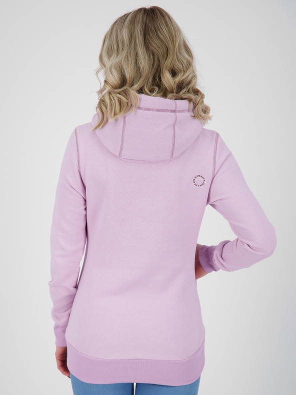 Alife and Kickin Svetlo vijolična ženska jopa s kapuco Alife and Kickin
