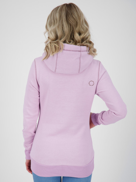 Alife and Kickin Svetlo vijolična ženska jopa s kapuco Alife and Kickin