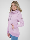 Alife and Kickin Svetlo vijolična ženska jopa s kapuco Alife and Kickin