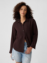 GAP Mušelínová oversize košeľa GAP