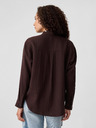 GAP Mušelínová oversize košeľa GAP