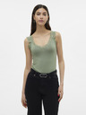 Vero Moda Zelena ženska majica Vero Moda Rosa
