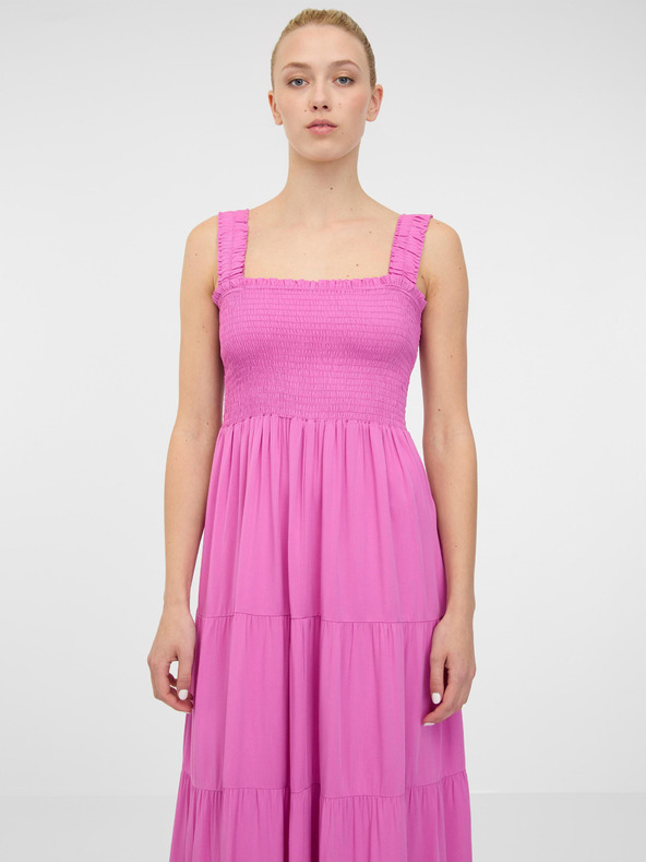 Orsay Rožnata ženska maxi obleka ORSAY