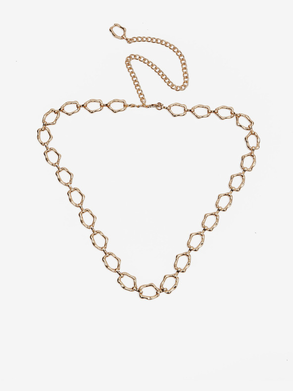 Orsay Zlat ženski pas z verižico ORSAY