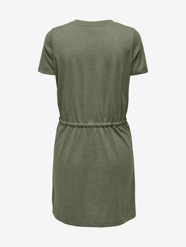 Jacqueline de Yong JDY Dalila Khaki ženska obleka