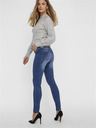 Vero Moda Modre ženske skinny fit kavbojke VERO MODA Tanya
