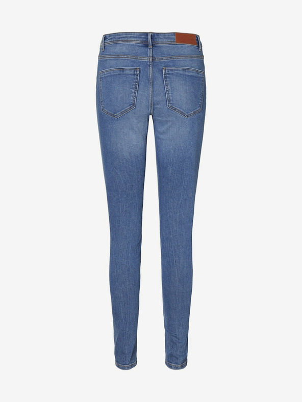 Vero Moda Modre ženske skinny fit kavbojke VERO MODA Tanya