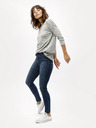 Vero Moda Modre oprijete kavbojke VERO MODA Sophia