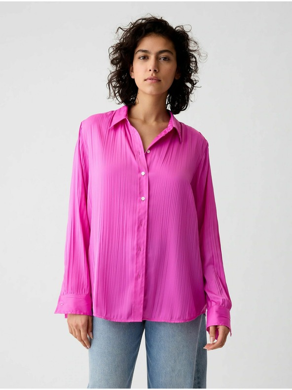 GAP Satenasta srajca Boyfriend GAP
