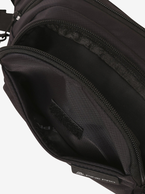 ALPINE PRO Črna unisex zunanja ledvica ALPINE PRO WILHE