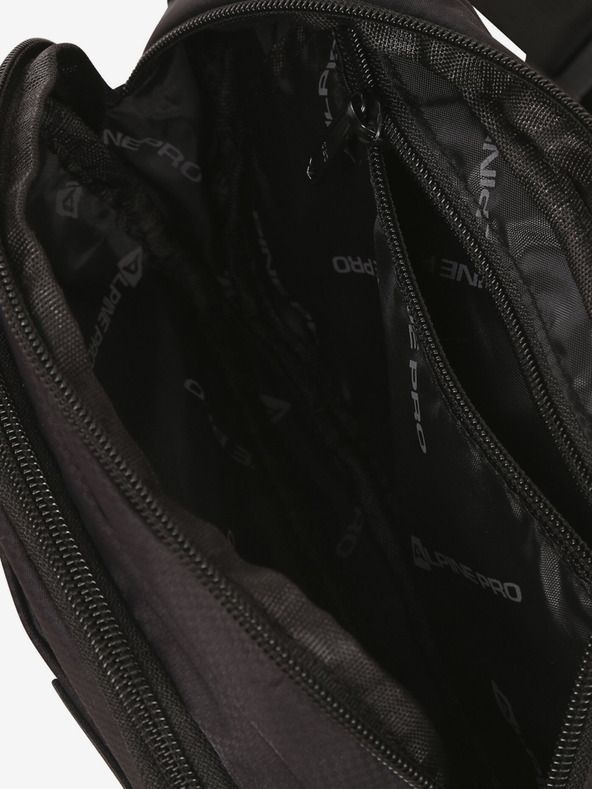 ALPINE PRO Črna unisex zunanja ledvica ALPINE PRO WILHE