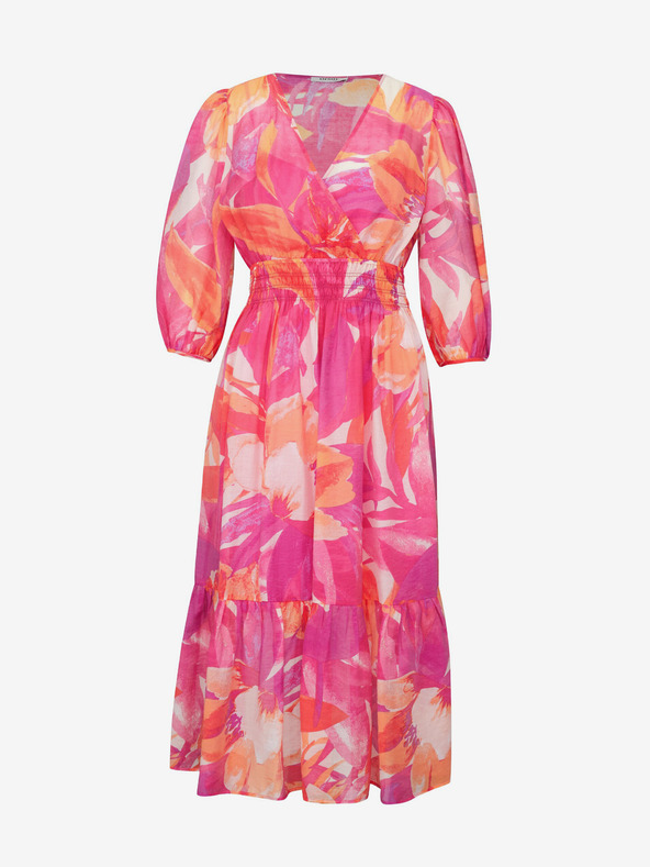 Orsay Temno roza ženska midi obleka ORSAY