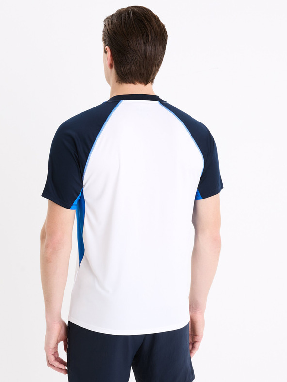 Celio Bela moška športna majica Celio Marvel Captain America