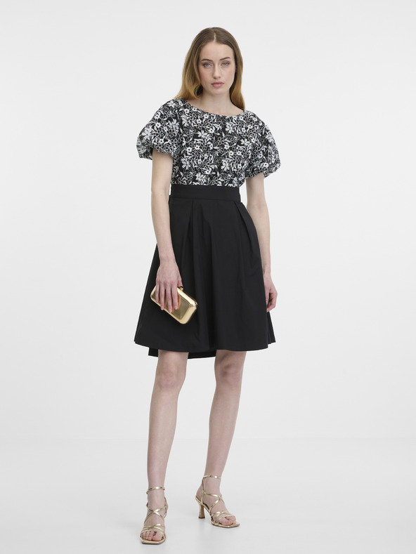 Orsay Črna ženska obleka ORSAY