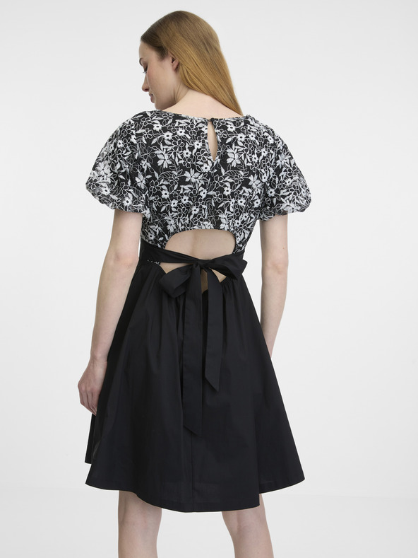 Orsay Črna ženska obleka ORSAY