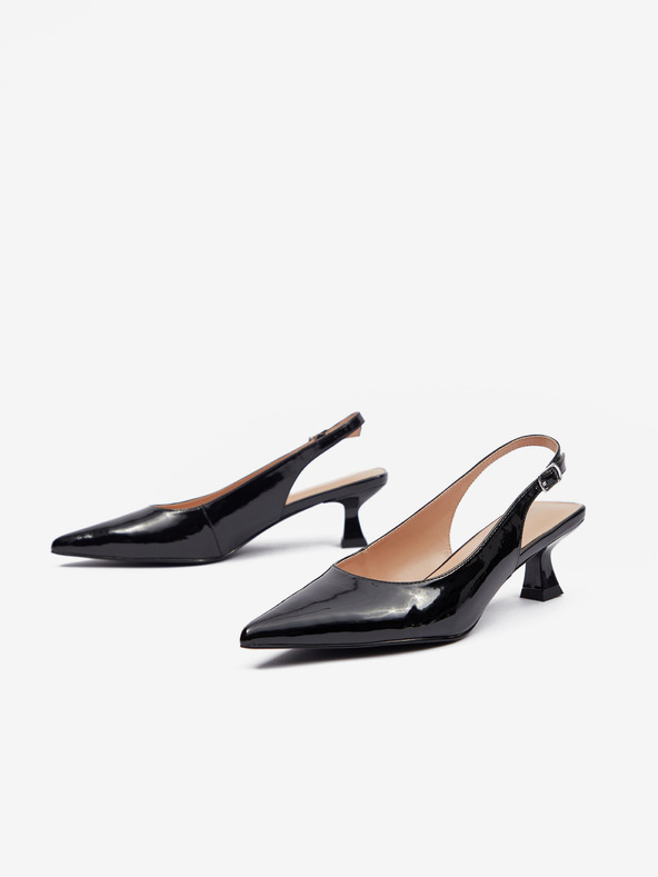 Orsay Črni ženski sandali s peto ORSAY