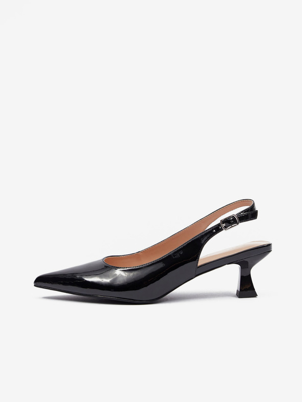 Orsay Črni ženski sandali s peto ORSAY