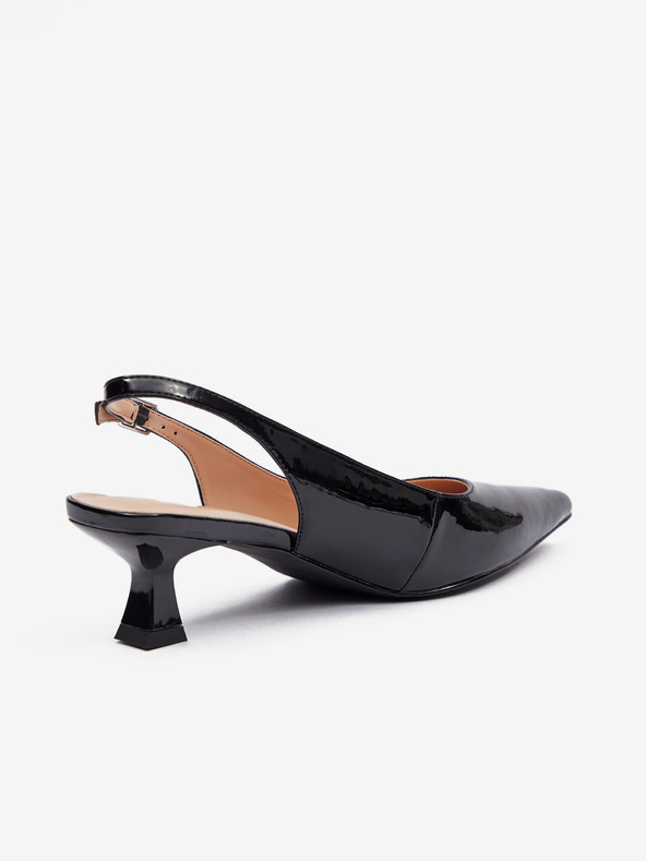 Orsay Črni ženski sandali s peto ORSAY