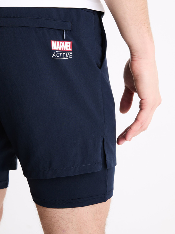Celio Celio Marvel Captain America temno modre športne hlače