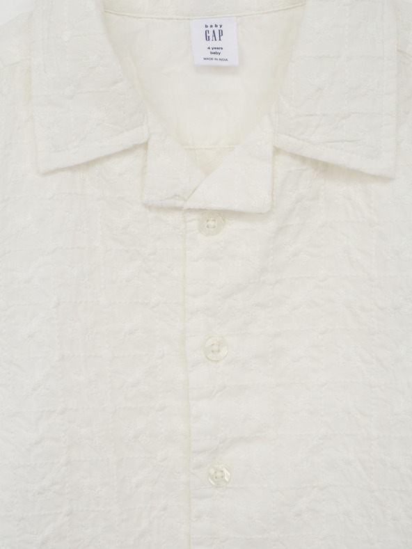 GAP Detská vzorovaná košeľa GAP