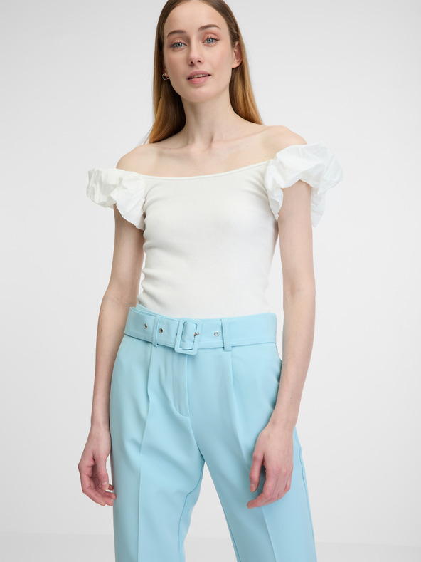 Orsay Svetlo modre ženske hlače ORSAY