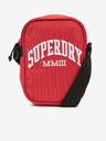 SuperDry Rdeča moška majhna torbica za čez ramo s Superdry Side Bag