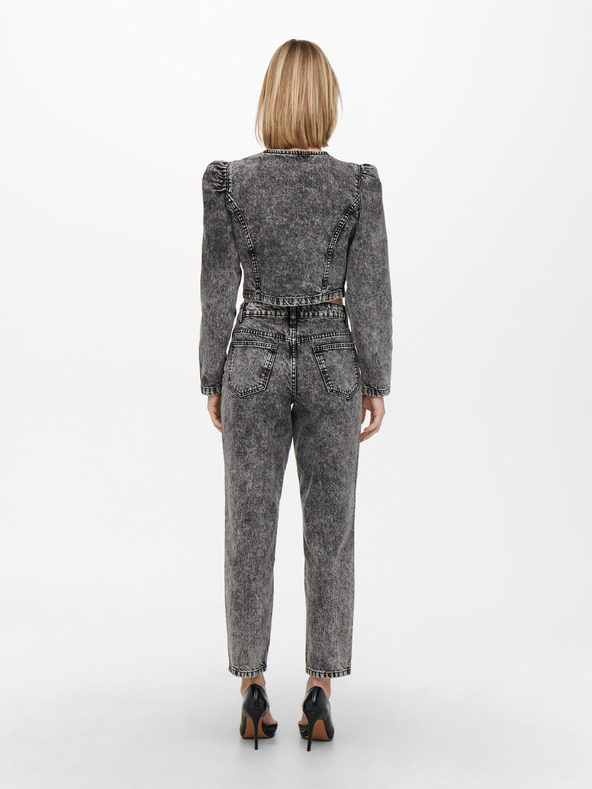 Jacqueline de Yong JDY Drew sive kavbojke ravnega kroja