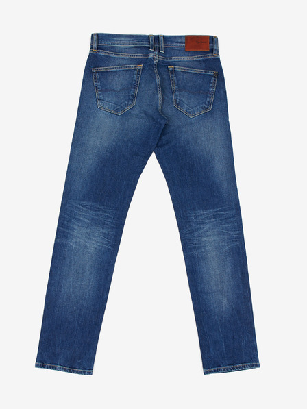 Pepe Jeans Temno modre moške kavbojke ozkega kroja Pepe Jeans Cane