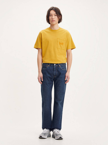 Levi's® Temno modre moške kavbojke Levi's® 501 ravnega kroja