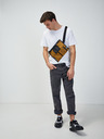 Diesel Črno-rjava moška torba Crossbody Diesel
