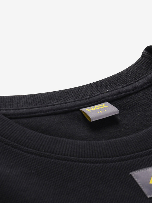 NAX Črna moška kapuca NAX Logen