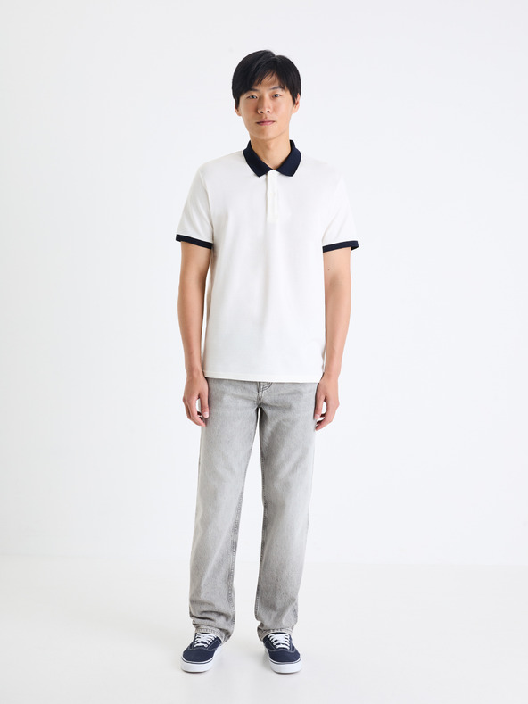 Celio Sive moške kavbojke Celio C75 Foloose