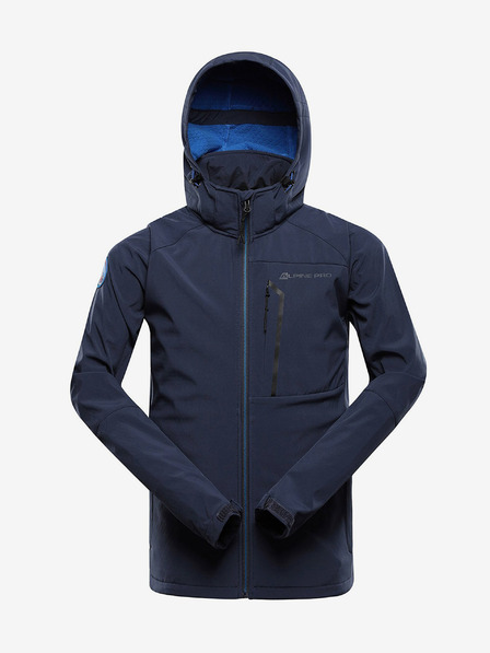 ALPINE PRO Modra moška softshell jakna Alpine Pro HOORA